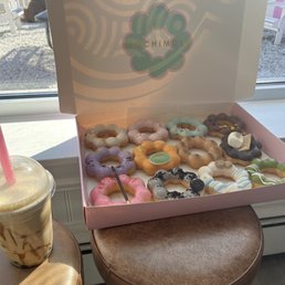 We bought a assortment of a dozen donuts and each tasted better than the last!