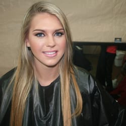 Hair By A.J. & Lola - Behind the scenes from our photo shoot.