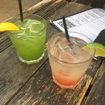Freehouse - Kale-yeah with muddled kale and Sandia with muddled watermelon - Bars Near Me - Berkeley, California