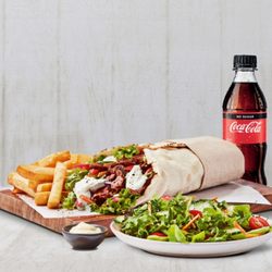 Delish Kebabs and Fish N Chips - Kebab meal