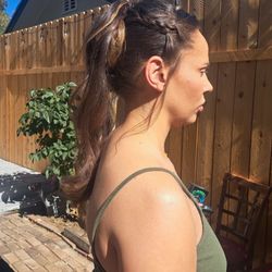 Studio 16 Salon Spa - Side view of what aunt got