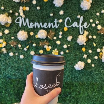 Cafe Moment - Chai Latte in main entry - Desserts Near Me - Chantilly, Virginia
