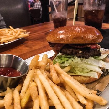 Bricktown Brewery - Blue Cheese Burger ftw - American Near Me - Fort Smith, Arkansas Bricktown Brewery - Blue Cheese Burger ftw - American Near Me - Fort Smith, Arkansas