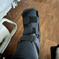 Hospitality Health ER - Got a new in fashion boot lol