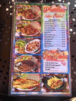 Menu photo 1 Mariscos El Rey 1 Lynwood, CA