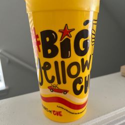 Dickey's Barbecue Pit - I don't understand the hype of the big yellow cup.