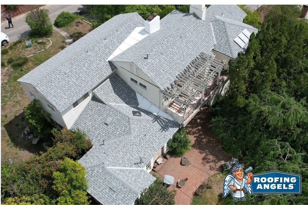 Slide of Roofing Angels