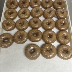 Rainbow Donuts - Blueberry cake