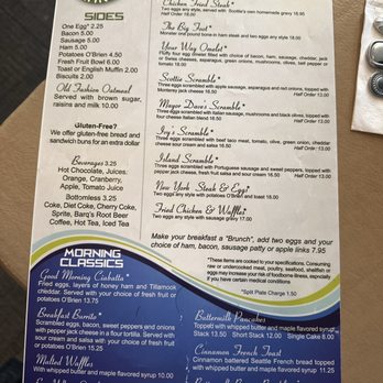 Spring Lake Cafe - Breakfast menu - Breakfast & Brunch Near Me - Fircrest, Washington