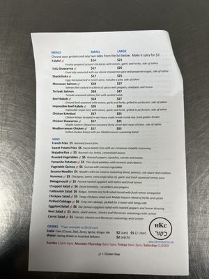 Menu photo 1 Yosi Kitchen Windsor, CT Menu photo 1 Yosi Kitchen Windsor, CT