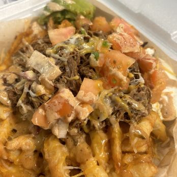 Kitchenfinity - Loaded Birria fries - Desserts Near Me - Norfolk, Virginia
