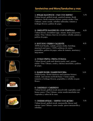 Menu photo 8 La Esquina del Pan con Bistec 2 Miami, FL Menu photo 8 La Esquina del Pan con Bistec 2 Miami, FL