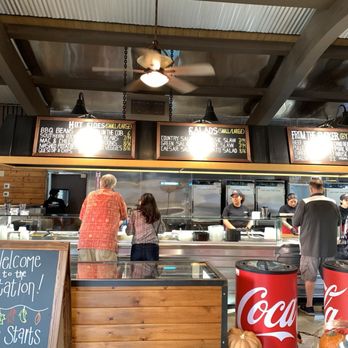 BBQ Station - Stations of the sides, salads, and you order it like a counter. - Barbeque Near Me - Glendora, California