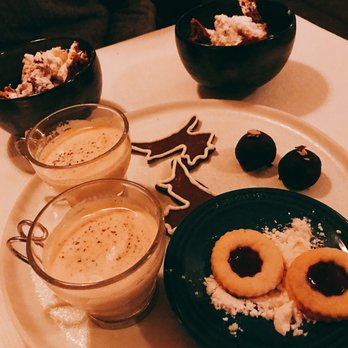 Zero Restaurant + Bar - Eggnog, Gingerbread cookies, shortbread, chocolate truffles, and Tres Leches - New American Near Me - Charleston, South Carolina Zero Restaurant + Bar - Eggnog, Gingerbread cookies, shortbread, chocolate truffles, and Tres Leches - New American Near Me - Charleston, South Carolina