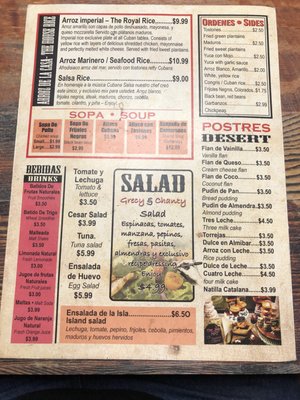 Menu photo 8 Old Cuban Cafe Orlando, FL