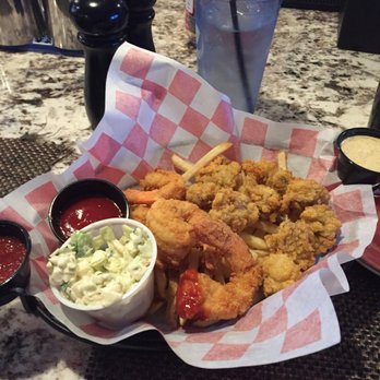 Ragin Reef Frederick - Oystet and shrimp basket...  Yummy awesomeness! - Seafood Near Me - Frederick, Maryland