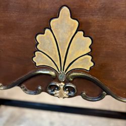 James Shavers Woodworking - Hand painted with gold and silver translucent with mother of pearl added bonus