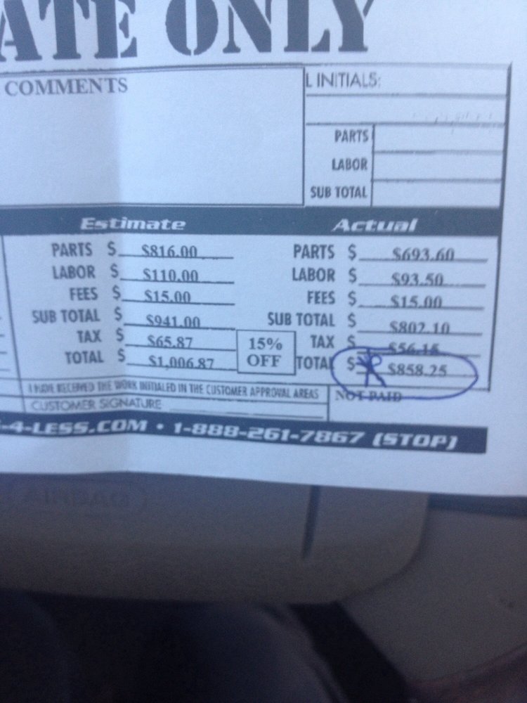 BRAKES 4 LESS Updated July 2024 15 Reviews 1281 Beach Blvd