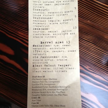 Radiator Whiskey - Drink menu - New American Near Me - Seattle, Washington Radiator Whiskey - Drink menu - New American Near Me - Seattle, Washington