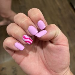 Three Sisters Nails - Barbie Nails!
