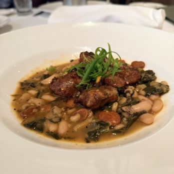 Commander's Palace - Hoppin' John Pottiker Glazed Pork Cheeks - Cajun/Creole Near Me - New Orleans, Louisiana
