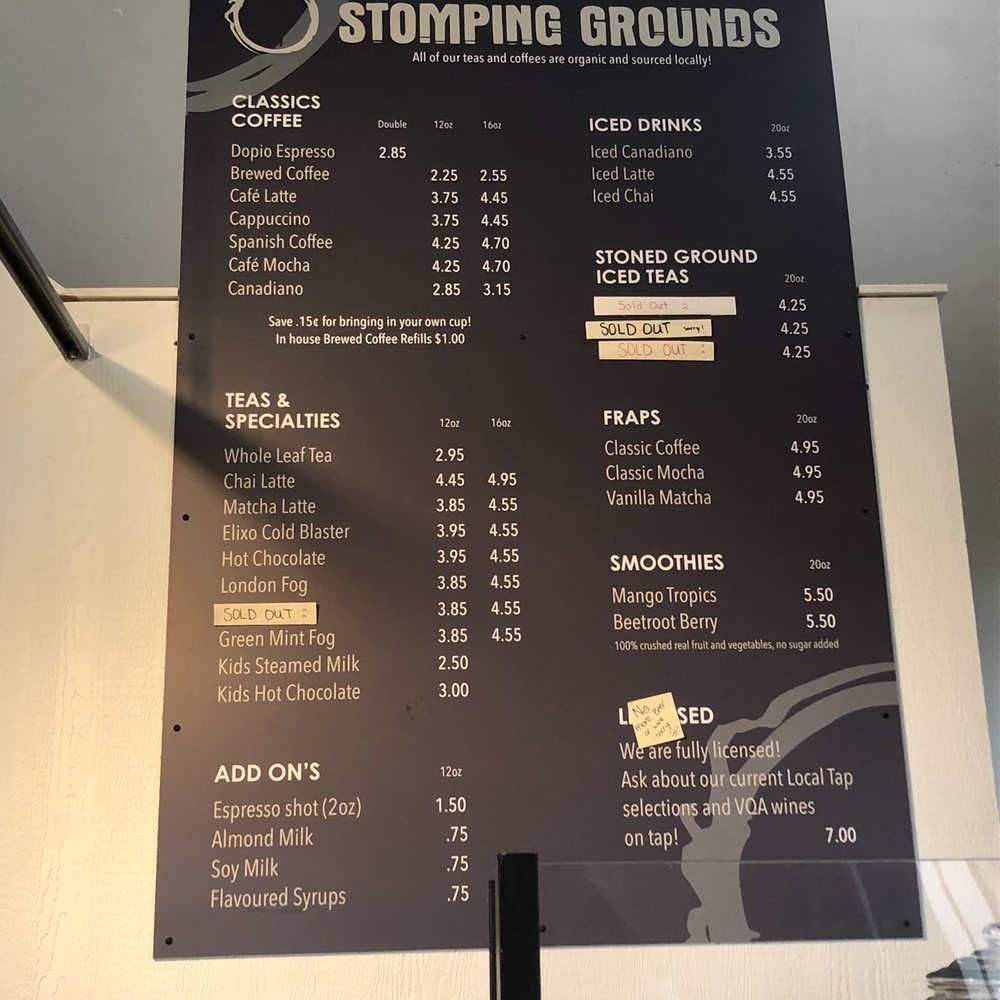 Menu Menu