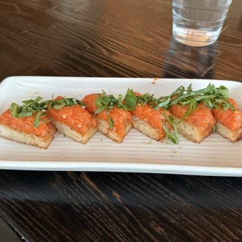 Bamboo Sushi - Crispy Rice Citrus Salmon - Sushi Bars Near Me - San Ramon, California Bamboo Sushi - Crispy Rice Citrus Salmon - Sushi Bars Near Me - San Ramon, California