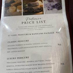 Amazing Nail & Day Spa - Pedicure prices 2025