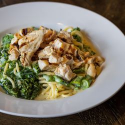 The 1844 Table & Mash - Fettuccini Alfredo with Chicken