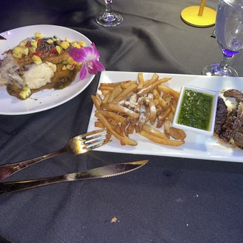 Chemistry - Faroe Island Salmon, Steak Frites - Steakhouses Near Me - Chicago, Illinois