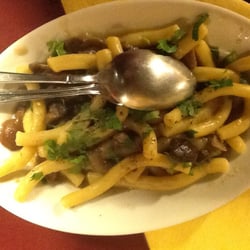 Trattoria N'Da Calata - Caserecci ai funghi