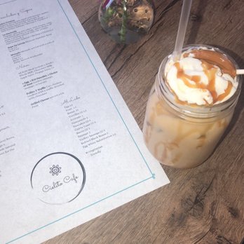 Cielito Cafe - Caramelo-Ice Caramel Coffee - Breakfast & Brunch Near Me - Houston, Texas