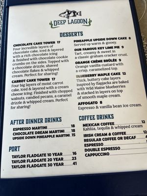 Menu photo 1 Deep Lagoon Seafood and Oyster House Osprey, FL Menu photo 1 Deep Lagoon Seafood and Oyster House Osprey, FL