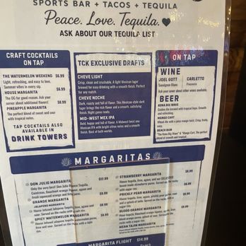 Corner Kick - Drinks - Mexican Near Me - Omaha, Nebraska
