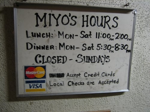 Miyo's Restaurant by null