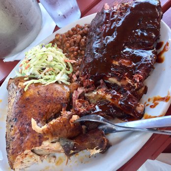 BBQ In The Vineyard - Rib and chicken combo. Super expensive for what it is. - Barbeque Near Me - Chelan, Washington BBQ In The Vineyard - Rib and chicken combo. Super expensive for what it is. - Barbeque Near Me - Chelan, Washington