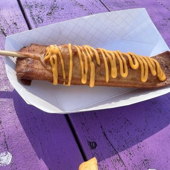 The Beach Bus - Waffle dog - Food Trucks Near Me - Kahuku, Hawaii The Beach Bus - Waffle dog - Food Trucks Near Me - Kahuku, Hawaii