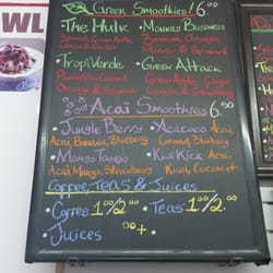 El Rincón - Menu