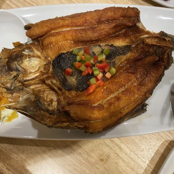 Max's Restaurant - The fried bangus was good and crispy and comes with atsara! - Filipino Near Me - Bakersfield, California Max's Restaurant - The fried bangus was good and crispy and comes with atsara! - Filipino Near Me - Bakersfield, California