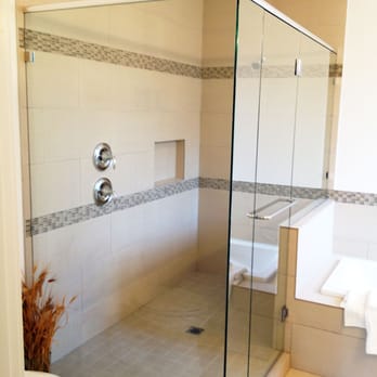 MK Construction - a bathroom with a glass shower - General Contractors Near Me - Greensburg, Pennsylvania MK Construction - a bathroom with a glass shower - General Contractors Near Me - Greensburg, Pennsylvania