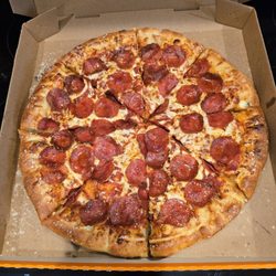 Little Caesars Pizza - Stuffed Crazy Crust Pepperoni