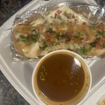 Birrieria Mama Rosa  2 - Birria Chimichanga - Food Trucks Near Me - Pflugerville, Texas
