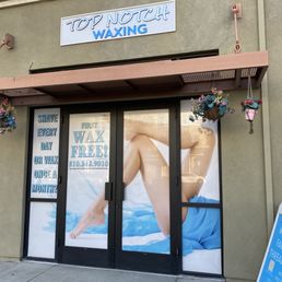 Exterior outside entrance of Top Notch Waxing - Union City, California Exterior outside entrance of Top Notch Waxing - Union City, California