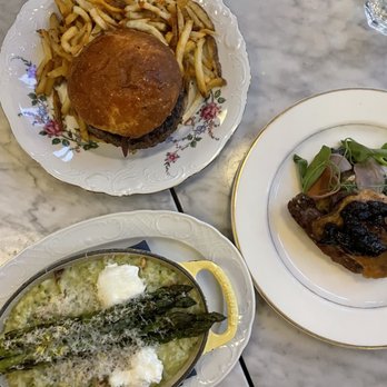 Ben Paris - Risotto, 8 OZ AMERICAN WAGYU BEEF BURGER, Duck - New American Near Me - Seattle, Washington Ben Paris - Risotto, 8 OZ AMERICAN WAGYU BEEF BURGER, Duck - New American Near Me - Seattle, Washington