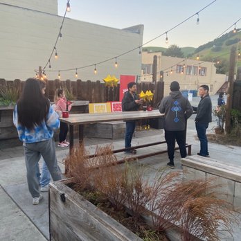 Devout Coffee - Outdoor patio area - Coffee Roasteries Near Me - Fremont, California