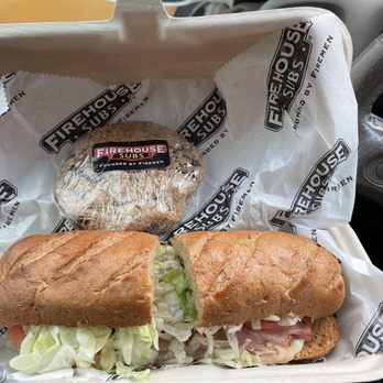 Firehouse Subs - Medium Hook & Ladder & Oatmeal Cookie - Sandwiches Near Me - San Antonio, Texas
