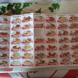 Čínská restaurace - Menu