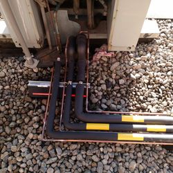 Joe Warren & Sons - Piping for a rooftop installation