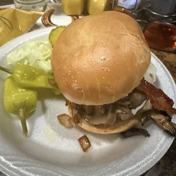 Wild Horse West - Swiss with bacon and mushrooms - New American Near Me - Peoria, Arizona