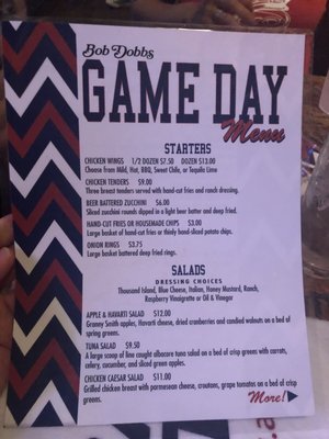 Menu photo 1 Bob Dobbs Tucson, AZ